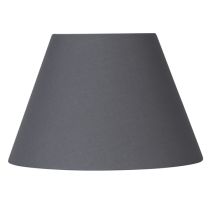 Abat-jour forme conique Ø14p gris ardoise